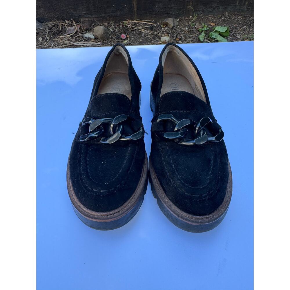 Cliff’s Black Suede Loafers size 7
